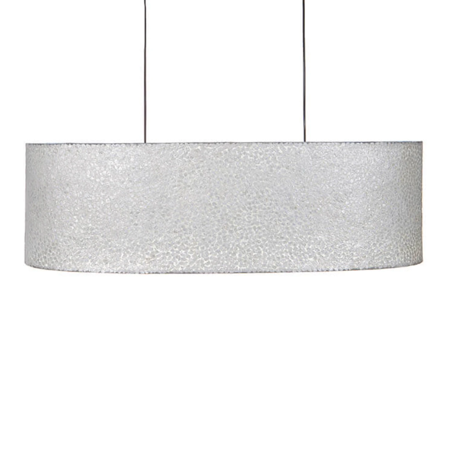 Hanglamp Wangi White Bintan Ovaal | 95cm by VillaFlor