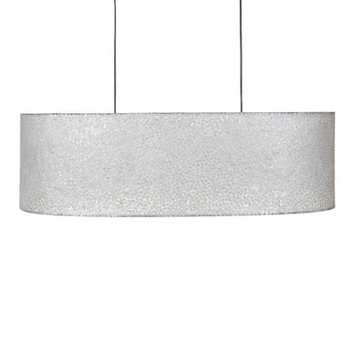 Hanglamp Wangi White Bintan Ovaal | 95cm by VillaFlor