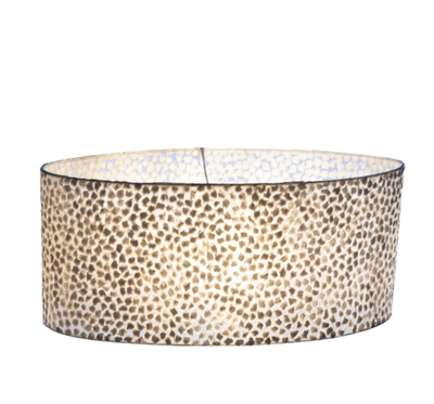 Lampenkap Wangi White Ovaal in 2 maten by VillaFlor