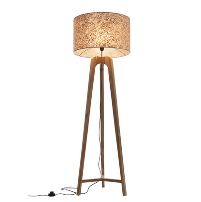 Lampenkap Wangi Gold Cilinder in 3 maten - depauwwonen