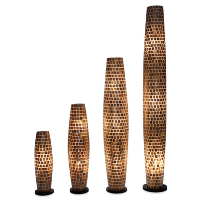 Vloerlamp Moni Gold Apollo in vier maten by VillaFlor