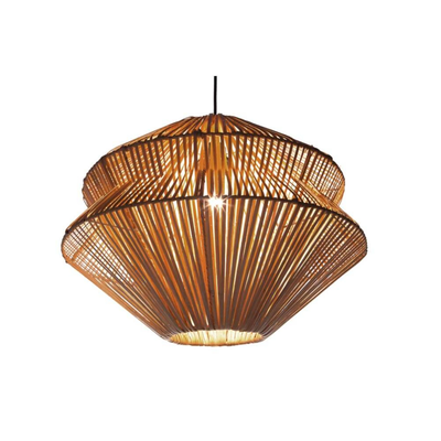 Hanglamp Rattan Laut, in 2 kleuren by VillaFlor