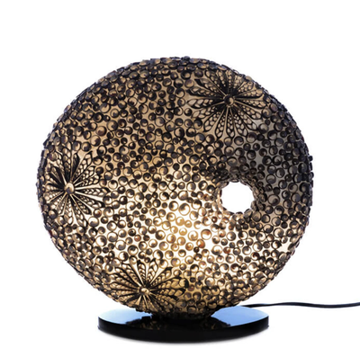 Tafellamp Dili Donut - Zwart by VillaFlor