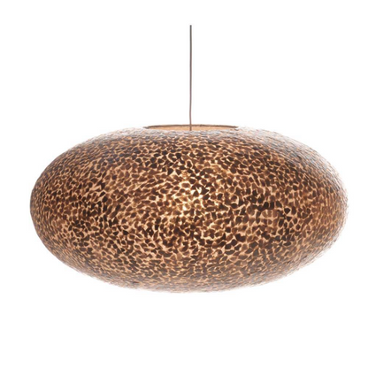 Hanglamp Wangi Gold UFO in twee maten - depauwwonen