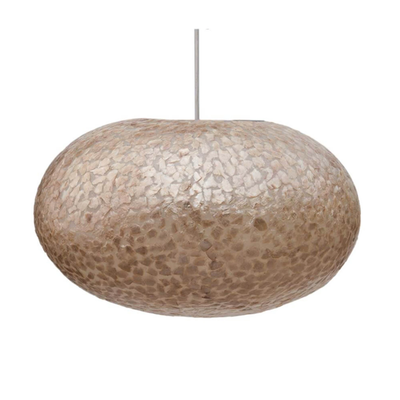 Hanglamp Wangi Gold UFO in twee maten by VillaFlor