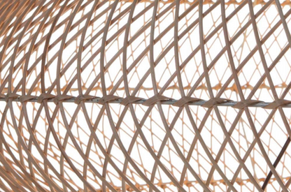 Hanglamp Rattan UFO, in twee kleuren - depauwwonen