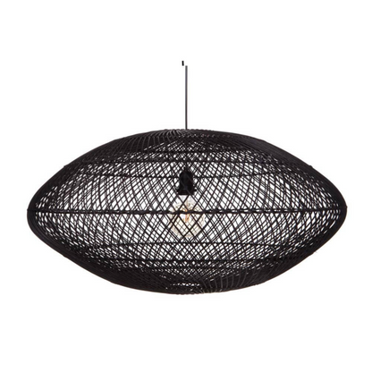 Hanglamp Rattan UFO, in twee kleuren - depauwwonen