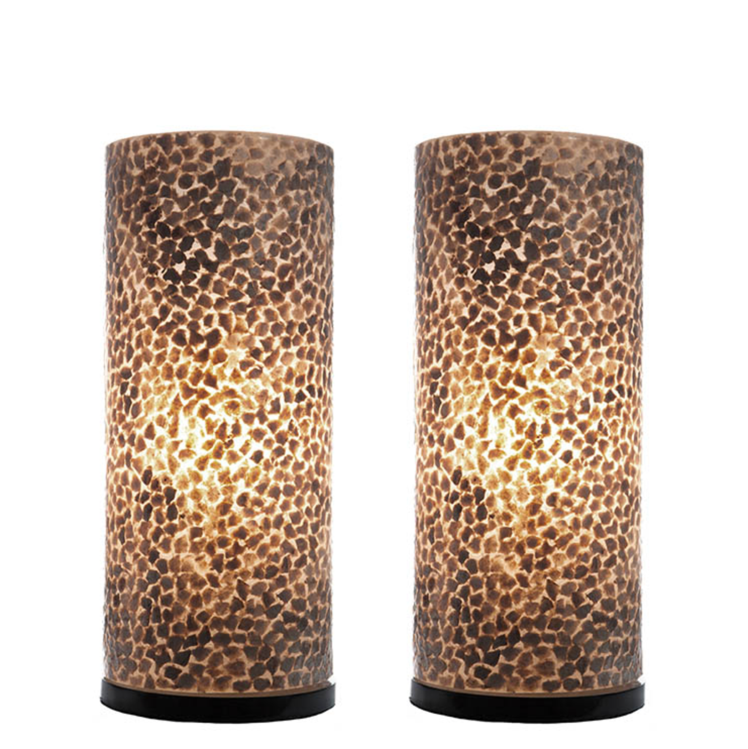 Tafellamp Wangi Gold Cilinder set 2 in twee maten - depauwwonen