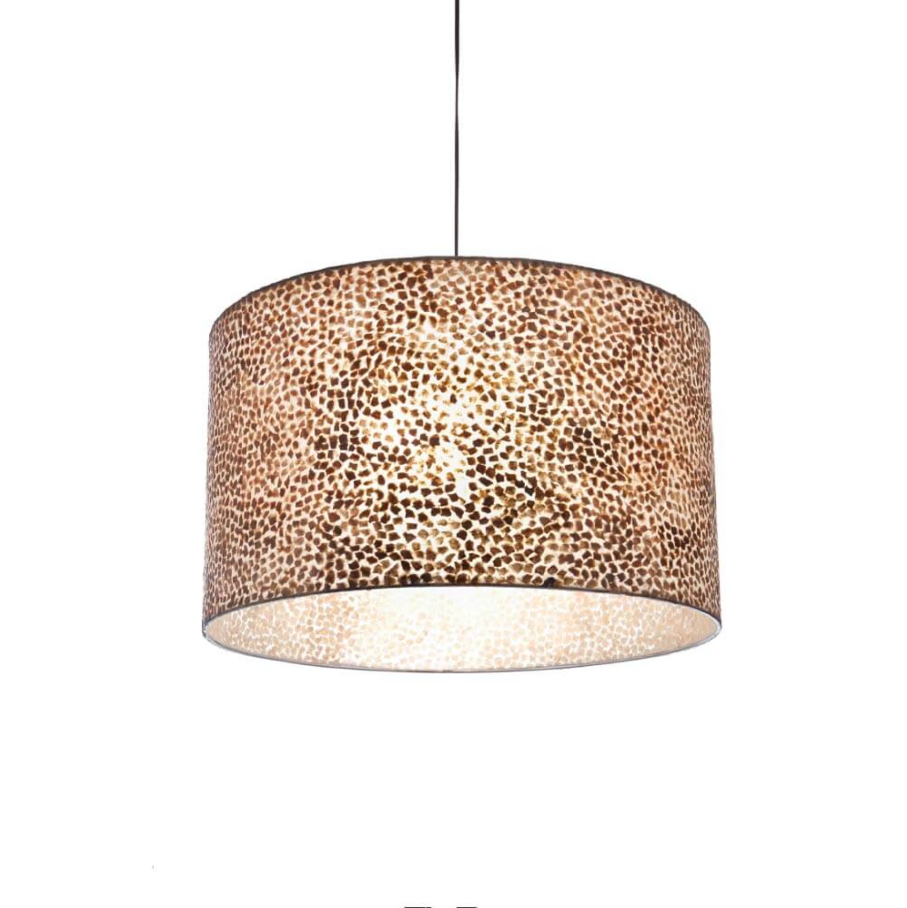 Hanglamp Wangi Gold Cilinder by VillaFlor