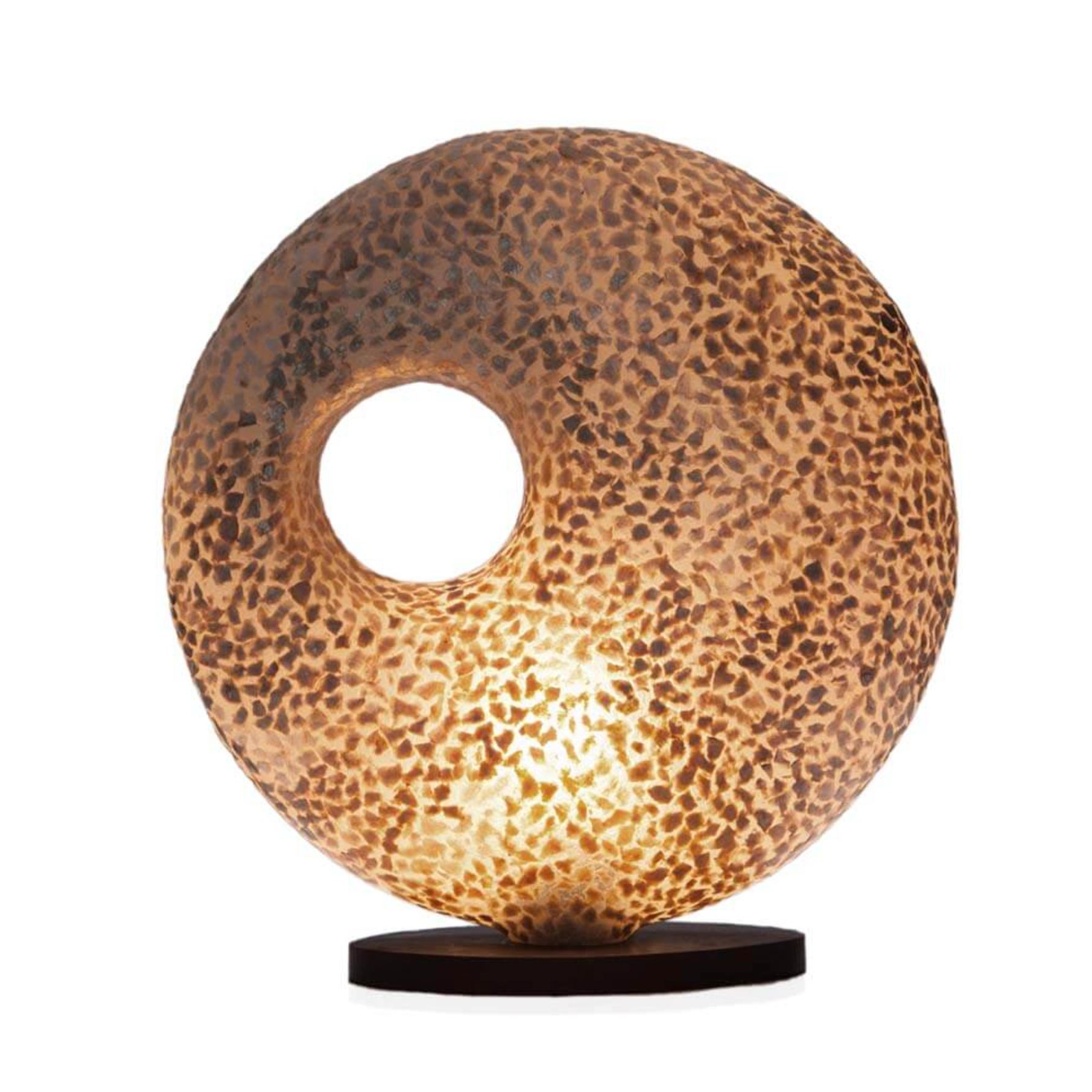 Tafellamp Wangi Gold Donut - depauwwonen