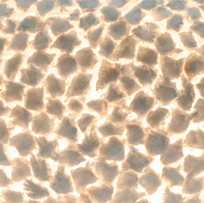 Hanglamp Wangi White Bol met open onderzijde - depauwwonen