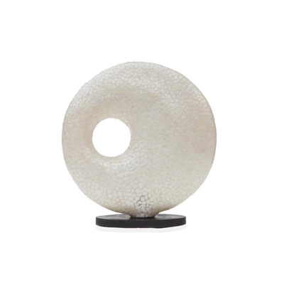 Tafellamp Wangi White Donut by VillaFlor