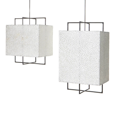 Hanglamp Wangi White Hainan in 2 maten by VillaFlor