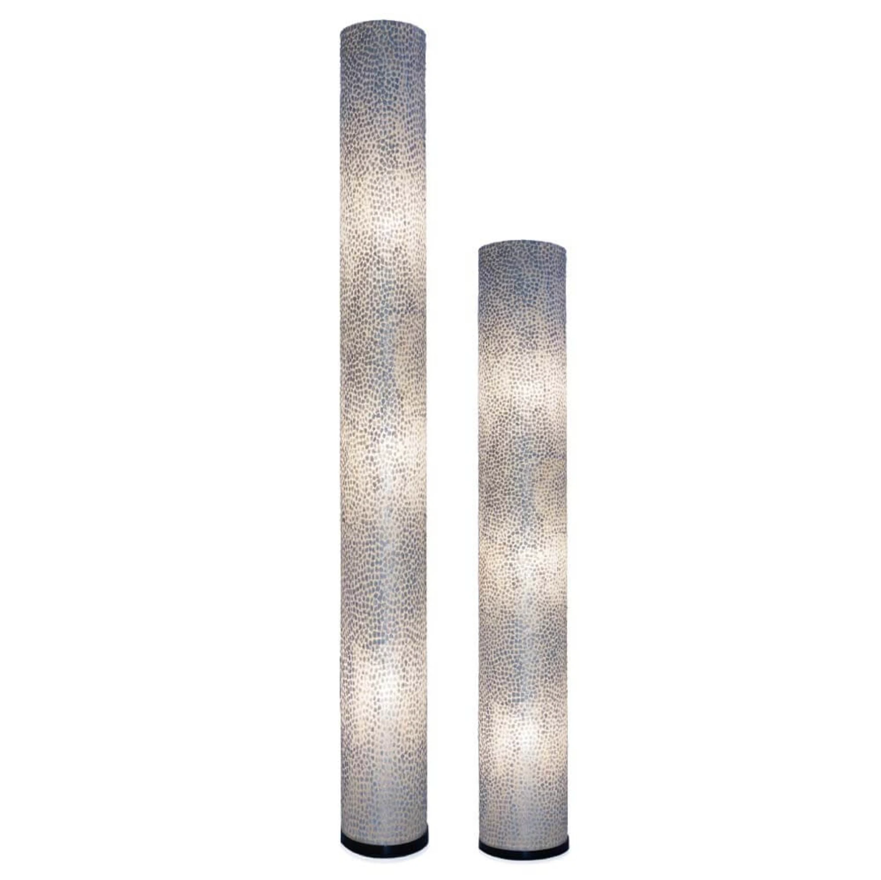 Vloerlamp Wangi White Cilinder in twee maten by VillaFlor