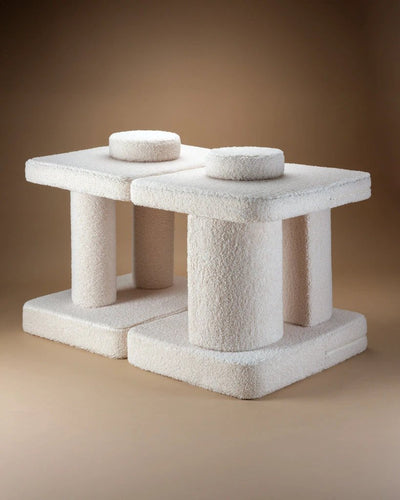 Kinderbank Cream White by WigiWama