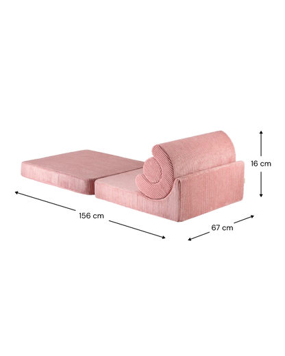 Kinderfauteuil Flipster Pink Mousse - depauwwonen