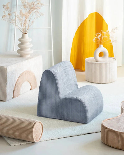 Kinderfauteuil Cloud Blueberry Blue by WigiWama