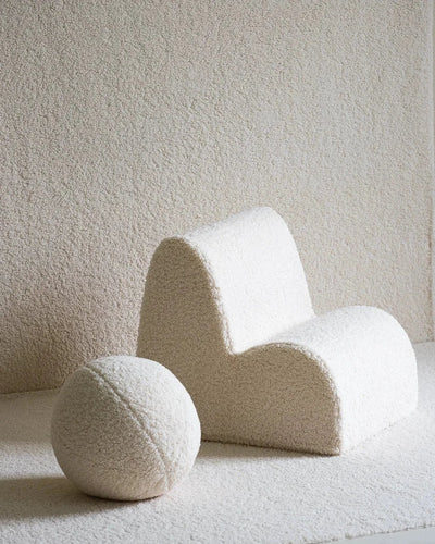 Kinderfauteuil Cloud Cream White by WigiWama