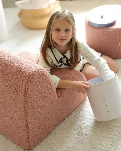 Kinderfauteuil Cloud Guava Pink by WigiWama