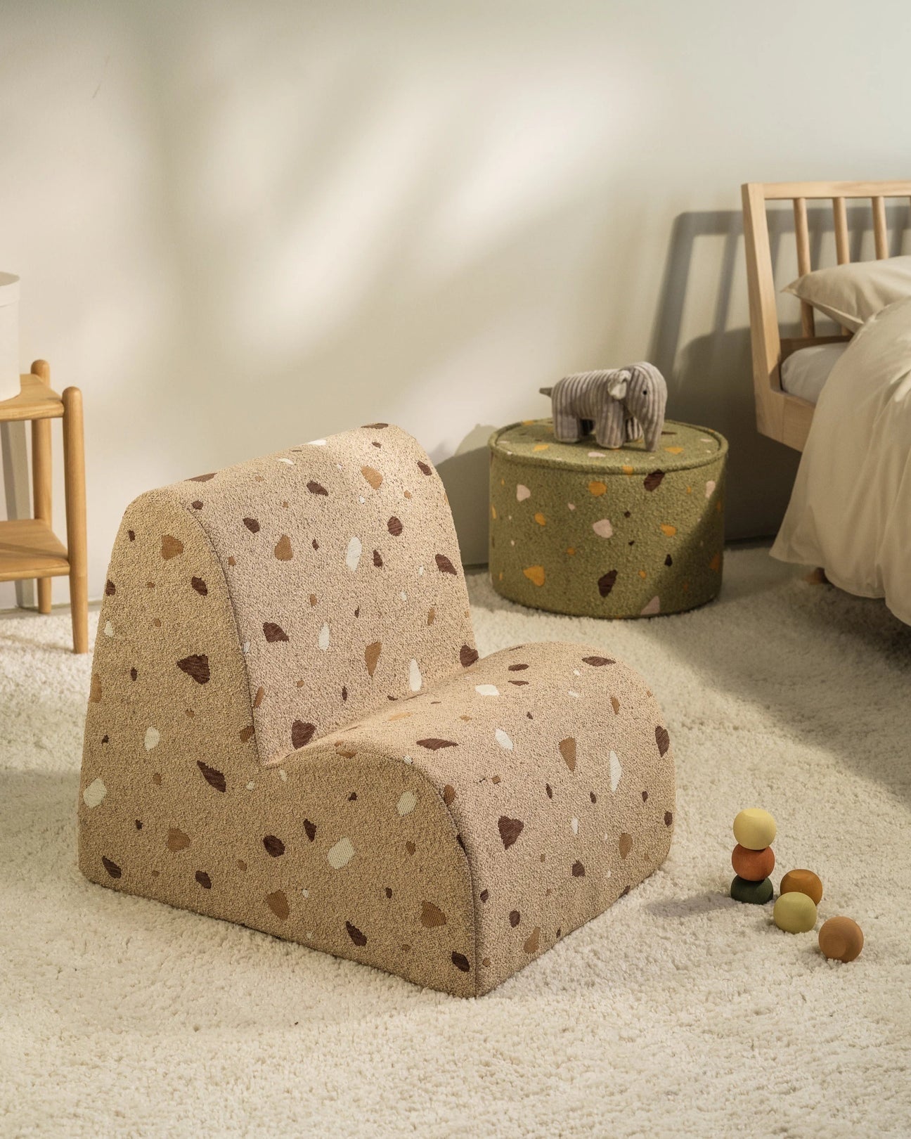 Kinderfauteuil Cloud Terrazzo Sand - depauwwonen
