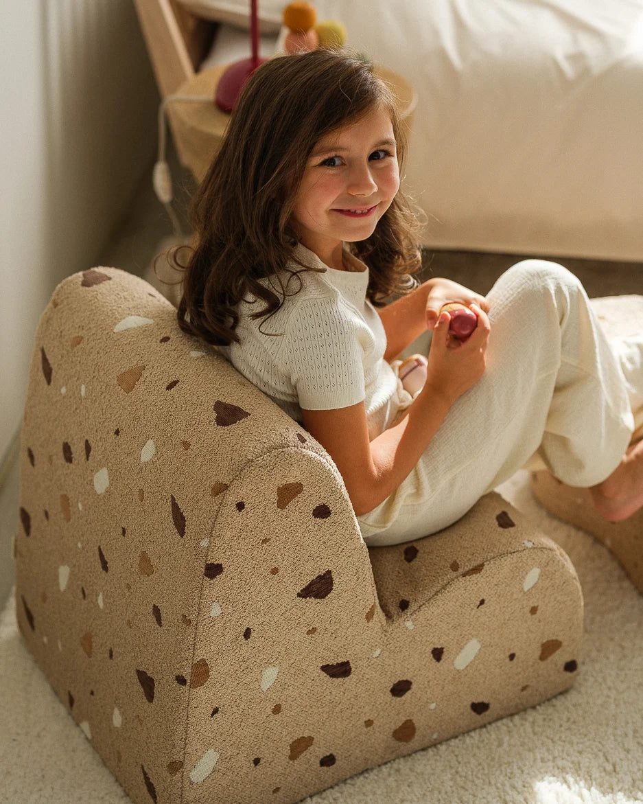 Kinderfauteuil Cloud Terrazzo Sand - depauwwonen