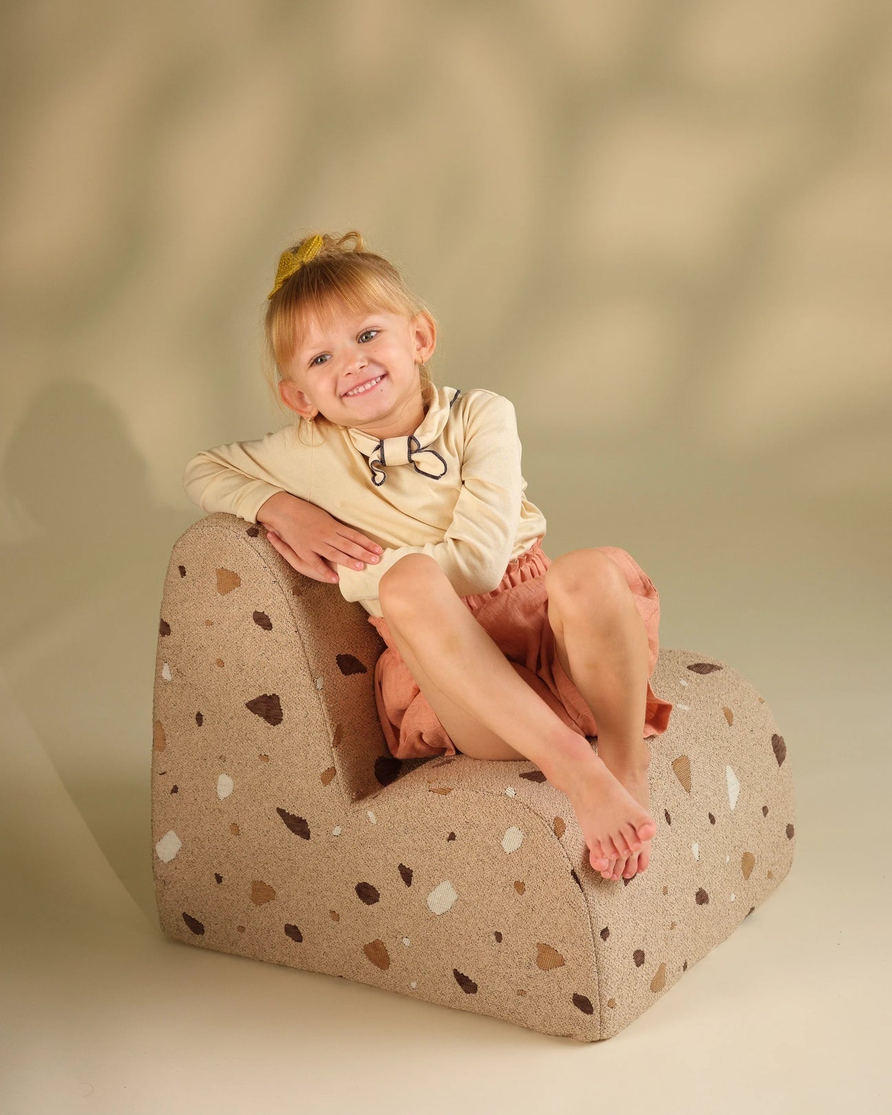 Kinderfauteuil Cloud Terrazzo Sand - depauwwonen
