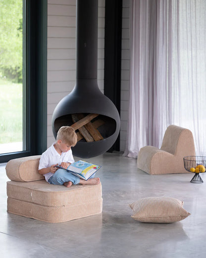 Kinderfauteuil Flip Brown Sugar - depauwwonen