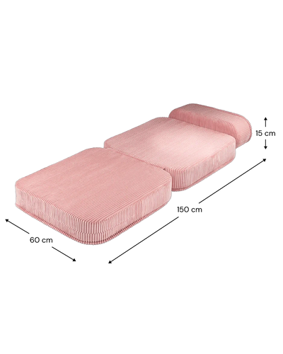Kinderfauteuil Flip Pink Mousse by WigiWama