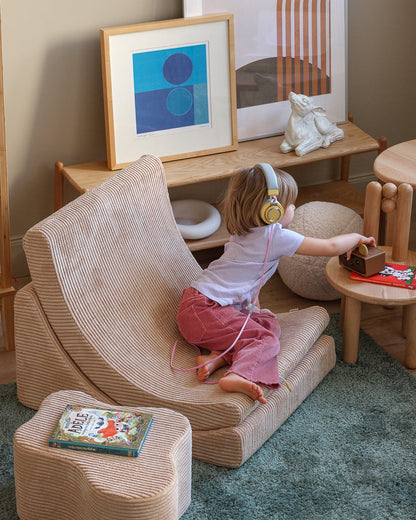 Kinderfauteuil Moon Brown Sugar - depauwwonen