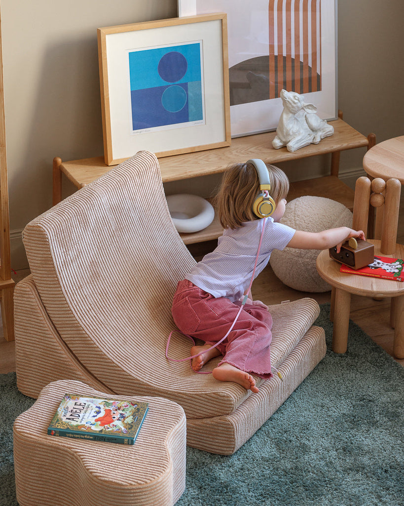 Kinderfauteuil Moon Brown Sugar - depauwwonen