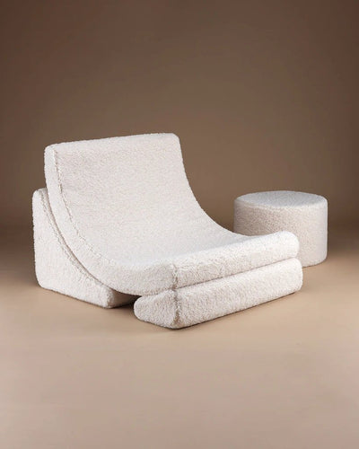 Kinderfauteuil Moon Cream White by WigiWama