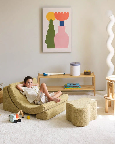 Kinderfauteuil Moon Matcha by WigiWama