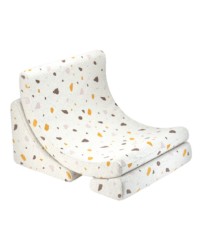Kinderfauteuil Moon Terrazzo Marmer by WigiWama