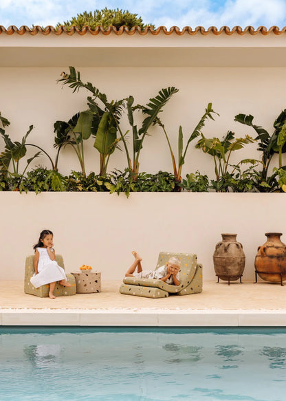 Kinderfauteuil Moon Terrazzo Moss - depauwwonen