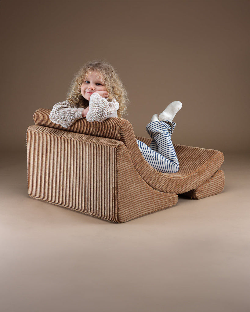 Kinderfauteuil Moon Toffee - depauwwonen