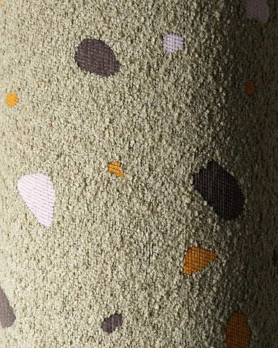 Poef Cloud Terrazzo Moss by WigiWama