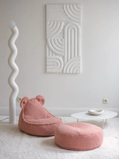 Poef Rond Guava Pink by WigiWama