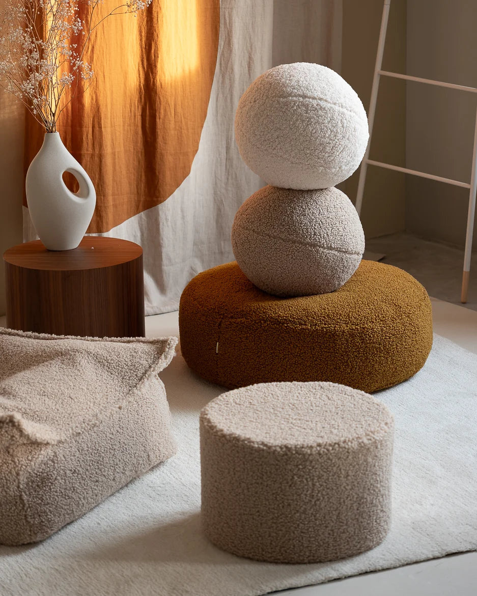 Poef Rond Maple - depauwwonen