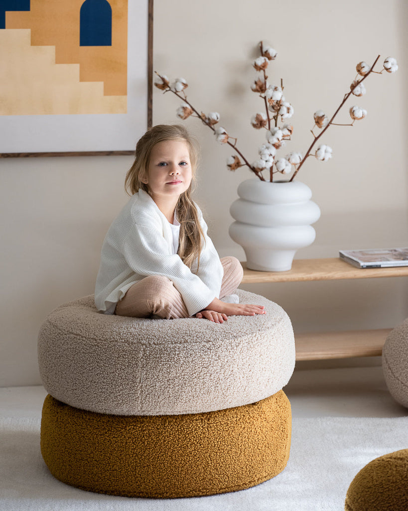 Poef Rond Maple - depauwwonen