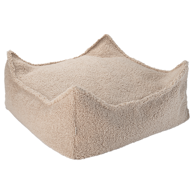 Poef Vierkant Biscuit by WigiWama