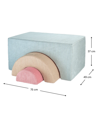 Speelset Peppermint Green Rainbow - depauwwonen