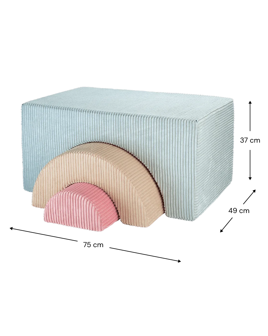 Speelset Peppermint Green Rainbow - depauwwonen