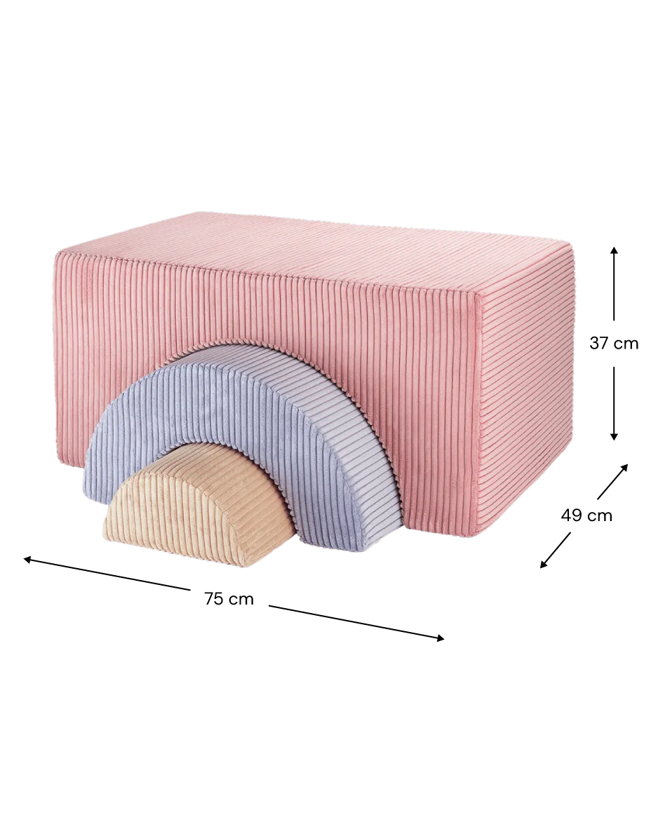 Speelset Pink Mousse Rainbow - depauwwonen