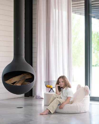 Zitzak Bear Cream White - depauwwonen