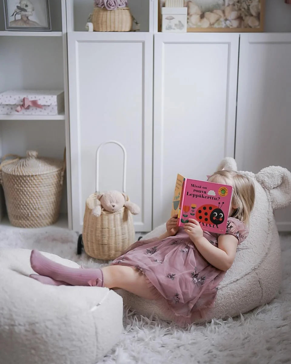 Zitzak Bear Cream White - depauwwonen