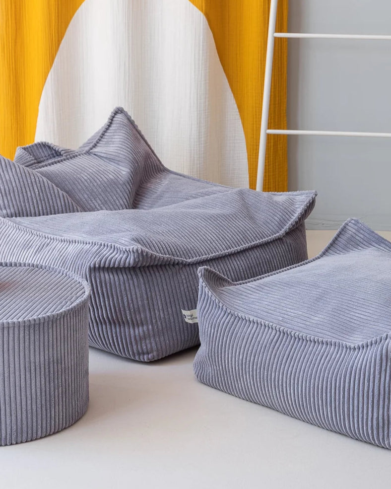 Zitzak Stoel Blueberry Blue - depauwwonen