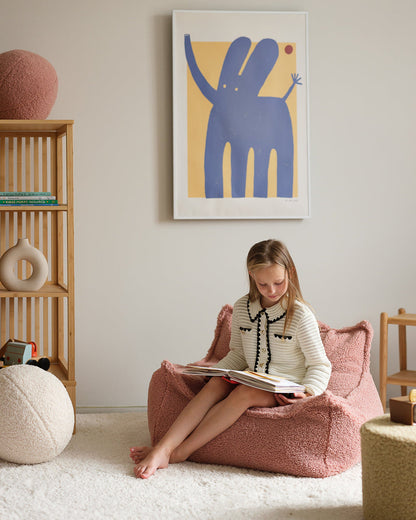 Zitzak Stoel Guava Pink - depauwwonen