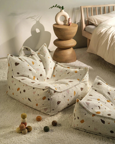 Zitzak Stoel Terrazzo Marmer by WigiWama
