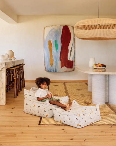 Zitzak Stoel Terrazzo Marmer by WigiWama