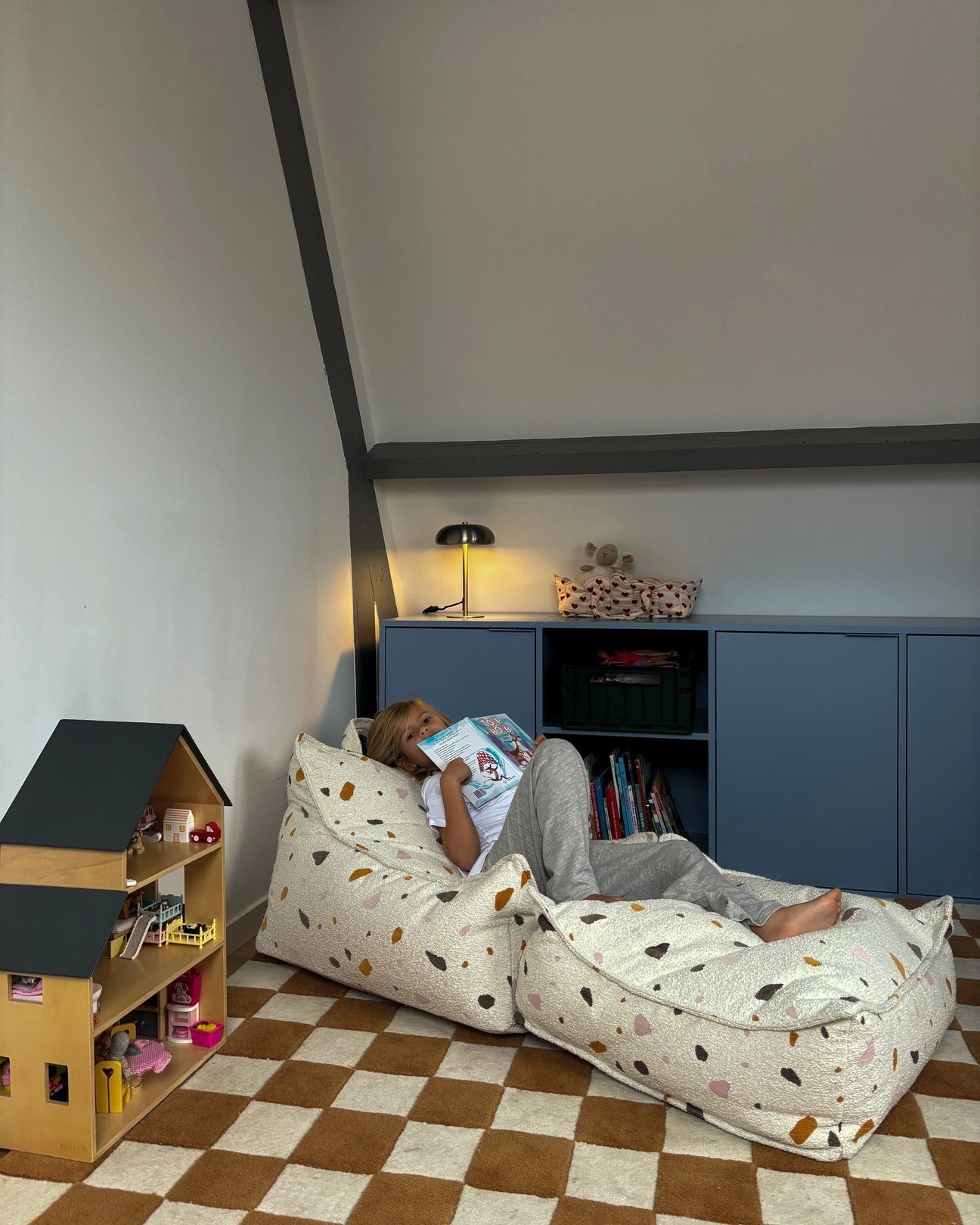 Zitzak Stoel Terrazzo Marmer - depauwwonen